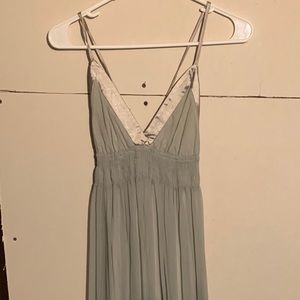 Long flowy sheer dress